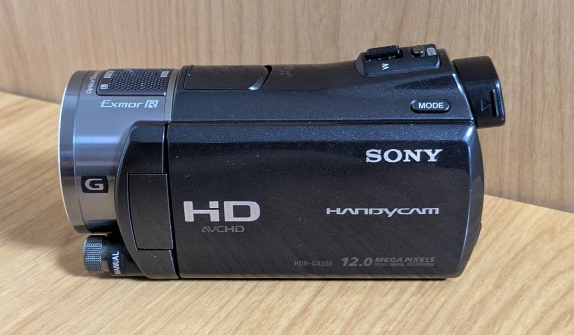 SONY HDR-CX550V Handycam Camcorder NightShot Full HD Japanese only