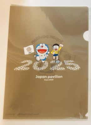 Osaka Kansai Expo Japan Pavilion Limited Doraemon Clear File