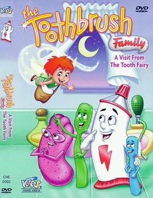 ADAM HICKS - The Toothbrush Family - A Visit From The Tooth Fairy - DVD VG