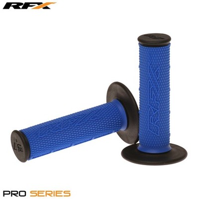 RFX Pro Series Dual Compound Griffe schwarze Enden (blau/schwarz) Paar