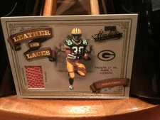2003 Playoff Absolute Leather & Lace Ahman Green LL30 Game Used FB Relic 240/250