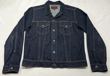 Bluer Denim Jean Jacket Men’s Medium Tate Wash No. 004015 MJ70-0003 Made In USA