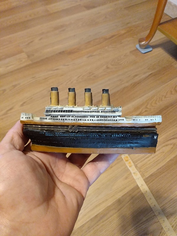 Titanic Pill Box Appears To Be Vintage