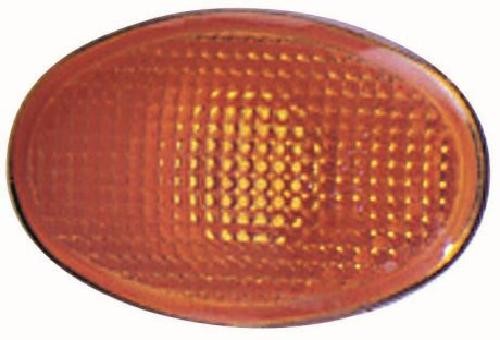 ABAKUS Oval Turn Signal Light 431-1401N-UE For Ford Yellow Lens, Reinforced