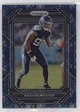 2022 Panini Prizm Navy Camo Prizm /25 Rashad Weaver #286 00ht