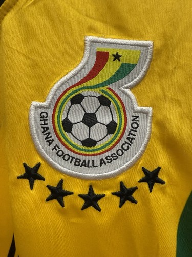 Remake Adidas Ghana 1996 Home Fußball Trikot Shirt Herren Größe XL passt M/L - Bild 4 von 8