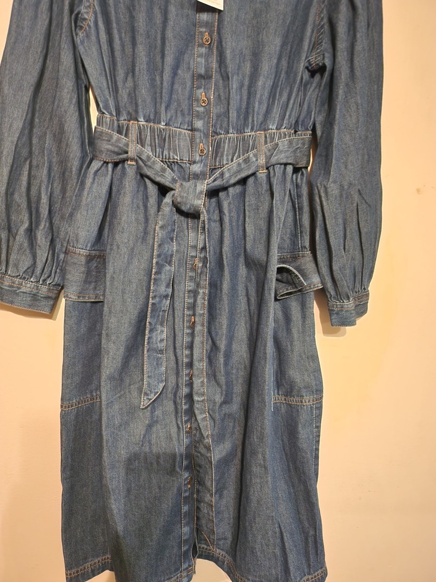 per una denim dress Acid Denim Undo Me Dress