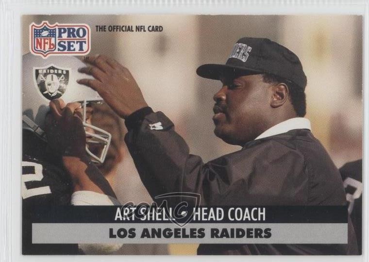 1991 Pro Set Mobil FACT Art Shell #198 HOF 0c6
