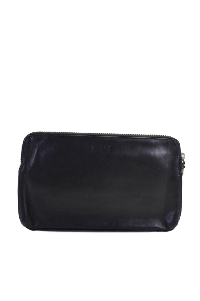 Женская кожаная сумка-клатч Milly с анималистическим принтом на молнии бежевая - Изображение 3 из 4