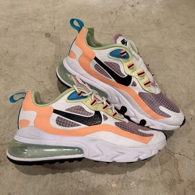 Nike Air Max 270 React SE CJ0620-600 Womens 8 Arctic Pink Shoes *NO LACES*
