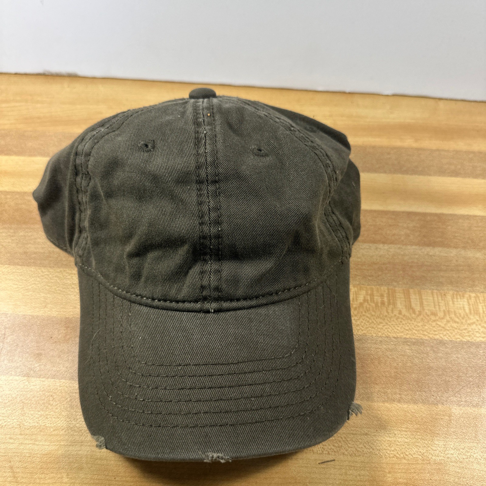 Plain Solid Gray Hat Adjustable Adult Size OSFA G… - image 2