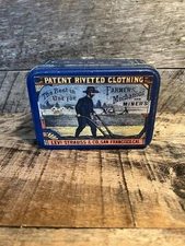 Vtg Levi Strauss And Co San Francisco Cal Tin Container