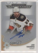 2020 Upper Deck Ultimate Collection Introductions Jani Hakanpaa #UI-42 Auto 04f2