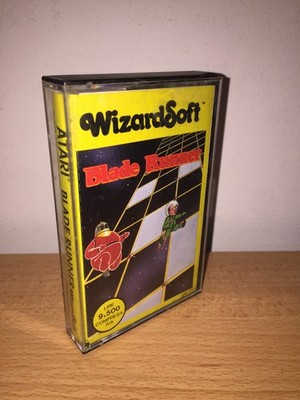 Wizardsoft ATARI 800 XL-130 XE Kassettenspiel BLADE RUNNER MIB Vintage