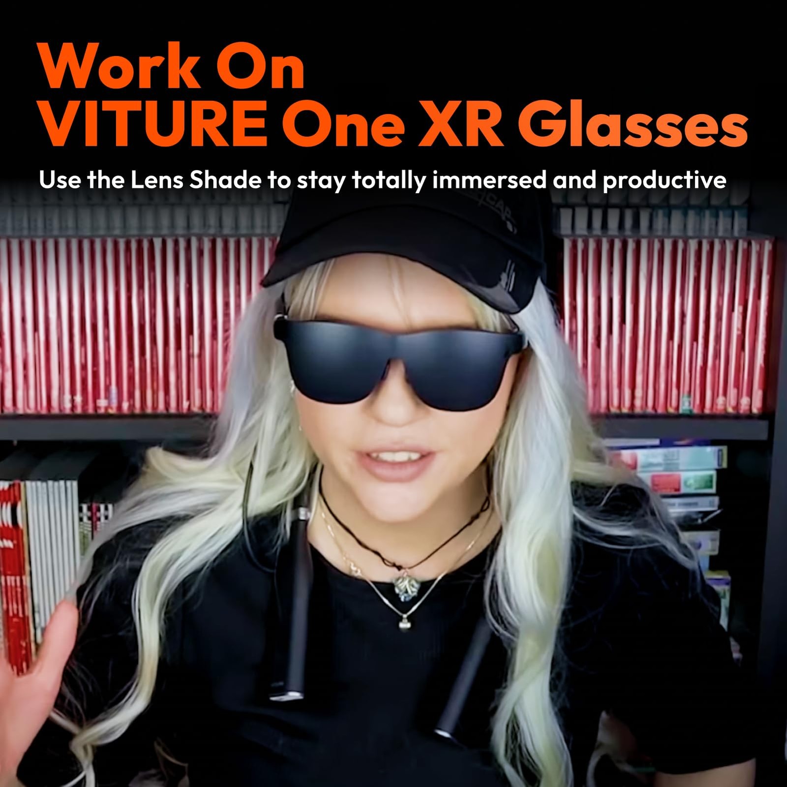 VITURE Pro/One/One Lite XR Glasses Lens Shade, Block Out All Ambient Light, E...