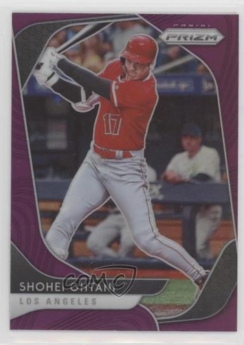 2020 Panini Prizm Tier II Purple Prizm Shohei Ohtani #162 08nc