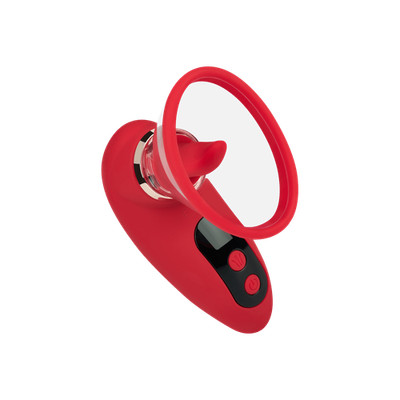 EIS, Vibrator, Leck-Vibrator mit Saugfunktion, 12,5 cm