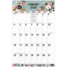 2026 Wall Calendar - Large Print 2026, 12 Mon...