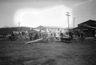 1910s WWI Military Camp Artillery Drills & YWCA House Glass Camera Negatives (2) — photo 3