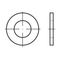 Reyher 125 U-Scheiben 21,0 X 37X3,0 Galv. Verzinkt (200 StüCk)