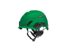 MSA 10194786, V-Gard H1 Helmet, Trivent, Green, Fast-Trac III Pivot, FREE SHIP