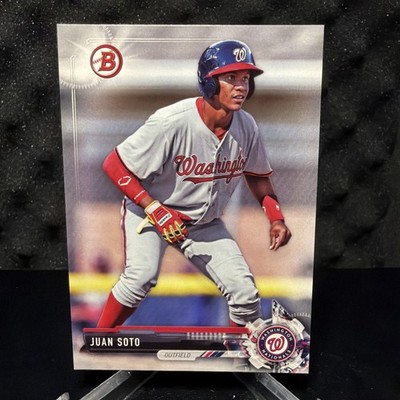 2017 Bowman Draft - Prospect Juan Soto #BD-162 Washington Nationals