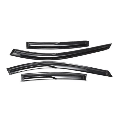 Visera de ventana genuina Acura TL sedán 2004-2008 protectores para sol lluvia deflector de viento EE. UU. Foto 3 de 4