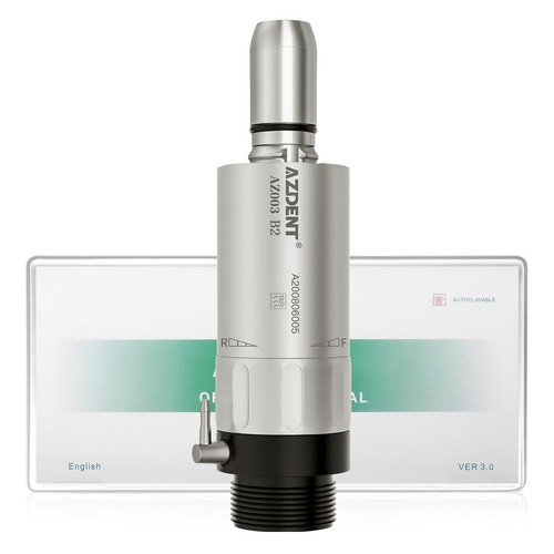 Dental Slow Low Speed Handpiece Straight Contra Angle Air Motor 2 Hole - Picture 21 of 27