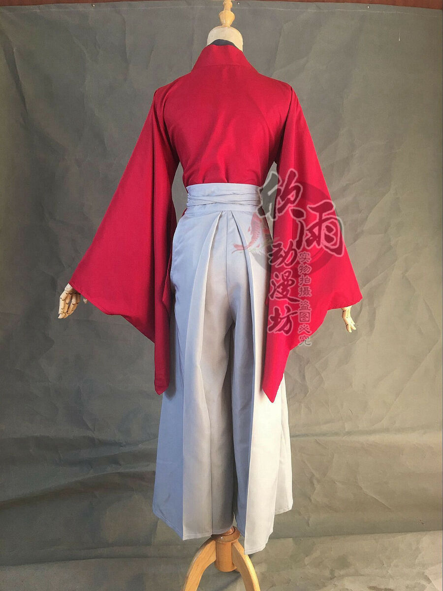 Rurouni Kenshin Himura Kenshin Cosplay Costume All Size Custom