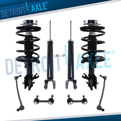 8pc Front Struts + Rear Shocks + Sway Bars for 2002 2003 2004-2006 Nissan Altima