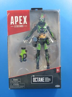 Apex Legends Octane 6'' Action Figure 2021 MIB Jakks Pacific Toys Video Game