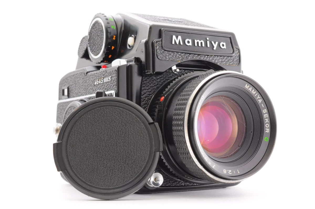 Exc+5** Mamiya M645 1000S PD Prism Finder + Sekor C 80mm f/2.8