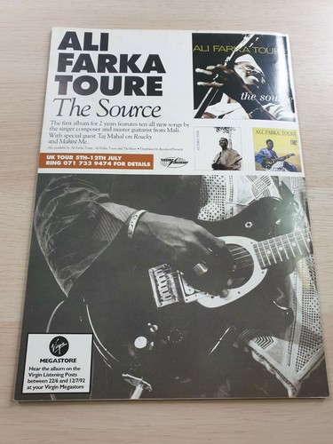FOLK ROOTS Magazine Issue 109 July 1992 Pops Staples John Hammond Haji Mike - Picture 6 of 6