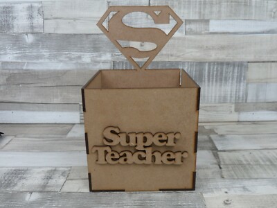 PERSONALISIERTE DANKESCHÖN LEHRER GESCHENKBOX - - KINDERGARTEN - VORSCHULABSCHLUSSGESCHENK