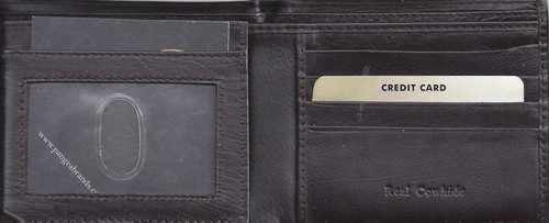 L.A. Angels MLB Logo Leather Wallet-NEW Great Gift! FREE SHIPPING! - Picture 2 of 5