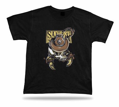 Cowboy skeleton skull Floral vector t shirt tee awesome stylish design present
