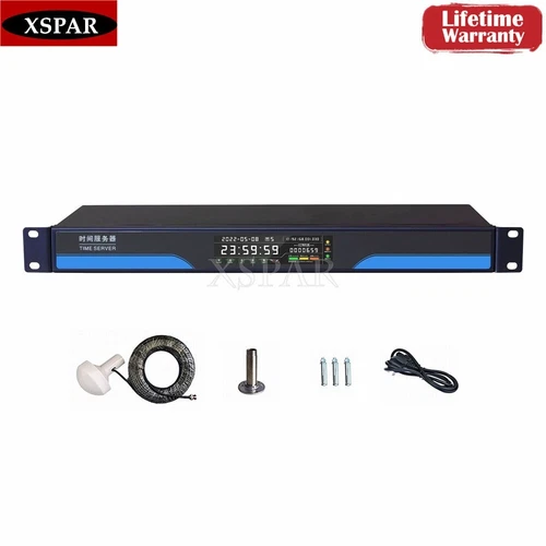 Time Server for Beidou Dual Module GPS PTP NTP Server IEEE1588 Dual Network Port