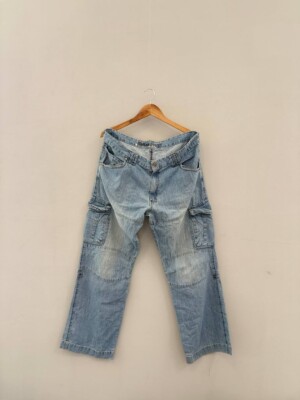 Vintage JEANS Men size 36x32 cargo Avant Garde