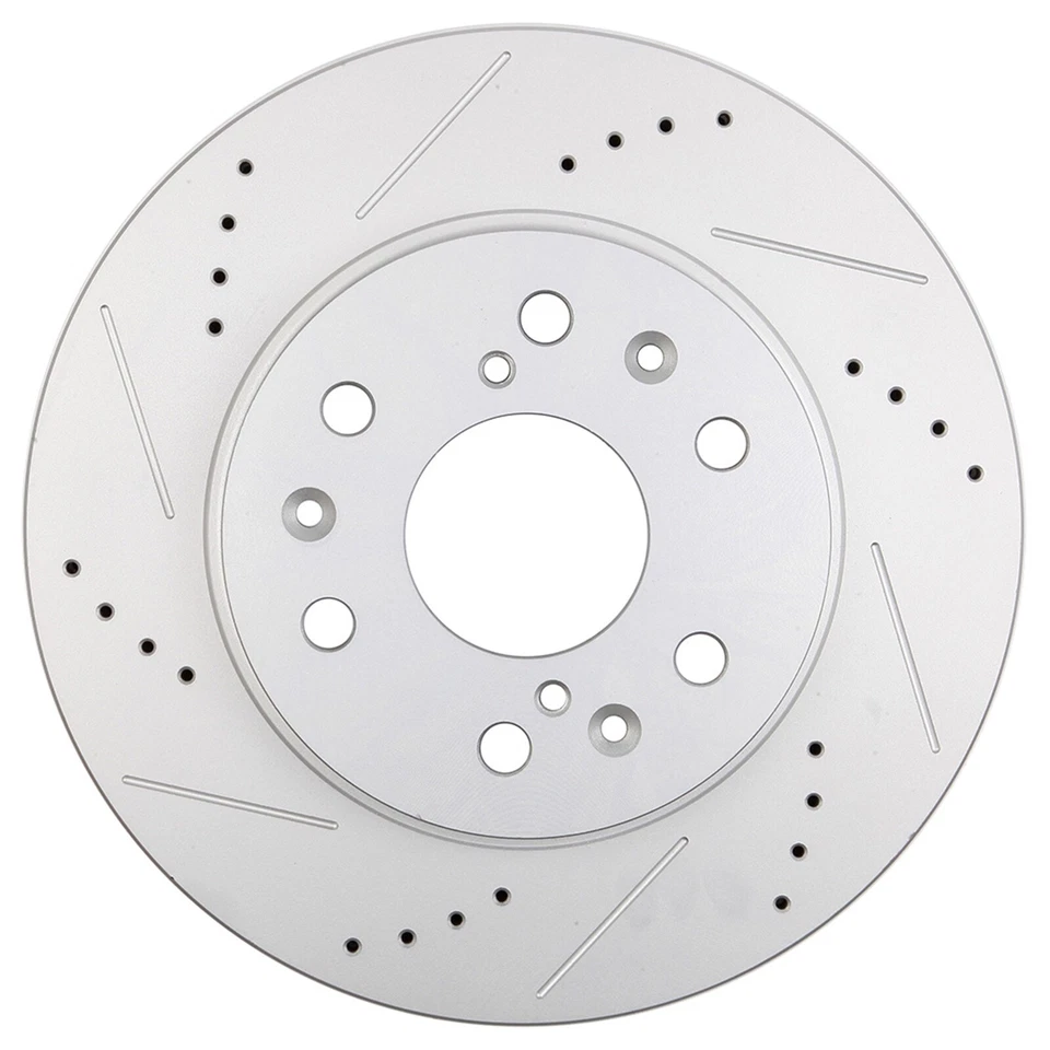 FOR CHEVY SILVERADO ESCALADE FRONT+REAR DRILL SLOT BRAKE ROTORS +CERAMIC PADS Foto 2 de 4