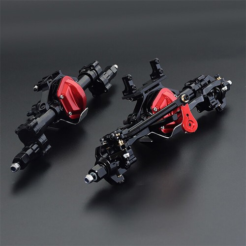 CNC Metal Front &Rear Portal Axle Assembly for RC Climbing Car SCX10 I II 1/10 - Picture 12 of 24
