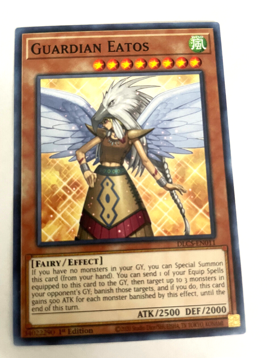 遊戯王OCG デュエルモンスターズ Guardian Eatos 1st Guardian Eatos - DLCS-EN011 - Common - 1st Edition - Mint