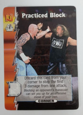 2000 WCW Nitro Trading Card Game Practiced Block Kevin Nash