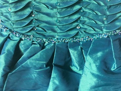 Robe Fille Isobella & Chloe Taille 6X - Plissée Devant, Corsage, Manches Bonnet - Neuf Avec étiquettes