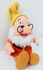 Disney Store bean 12  Stuffed plush DOC Snow White And The Seven Dwarfs