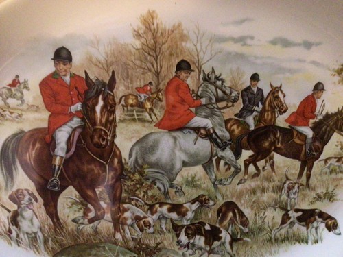 Plato para servir Fox Hunt Hunting Weatherby - Imagen 2 de 4