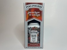 Poo-Pourri Before-You-Go Toilet Spray Air Freshener Peaches  Cream 2 Fl Oz