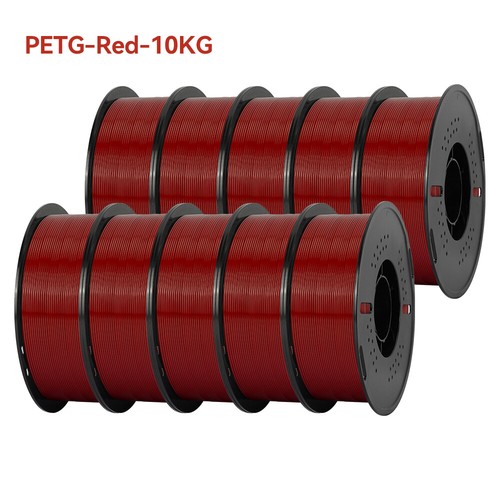 Kingroon 10 kg PLA PETG mat PLA + 1,75 mm imprimante 3D filament faisceau bobine blanc - Photo 33/64