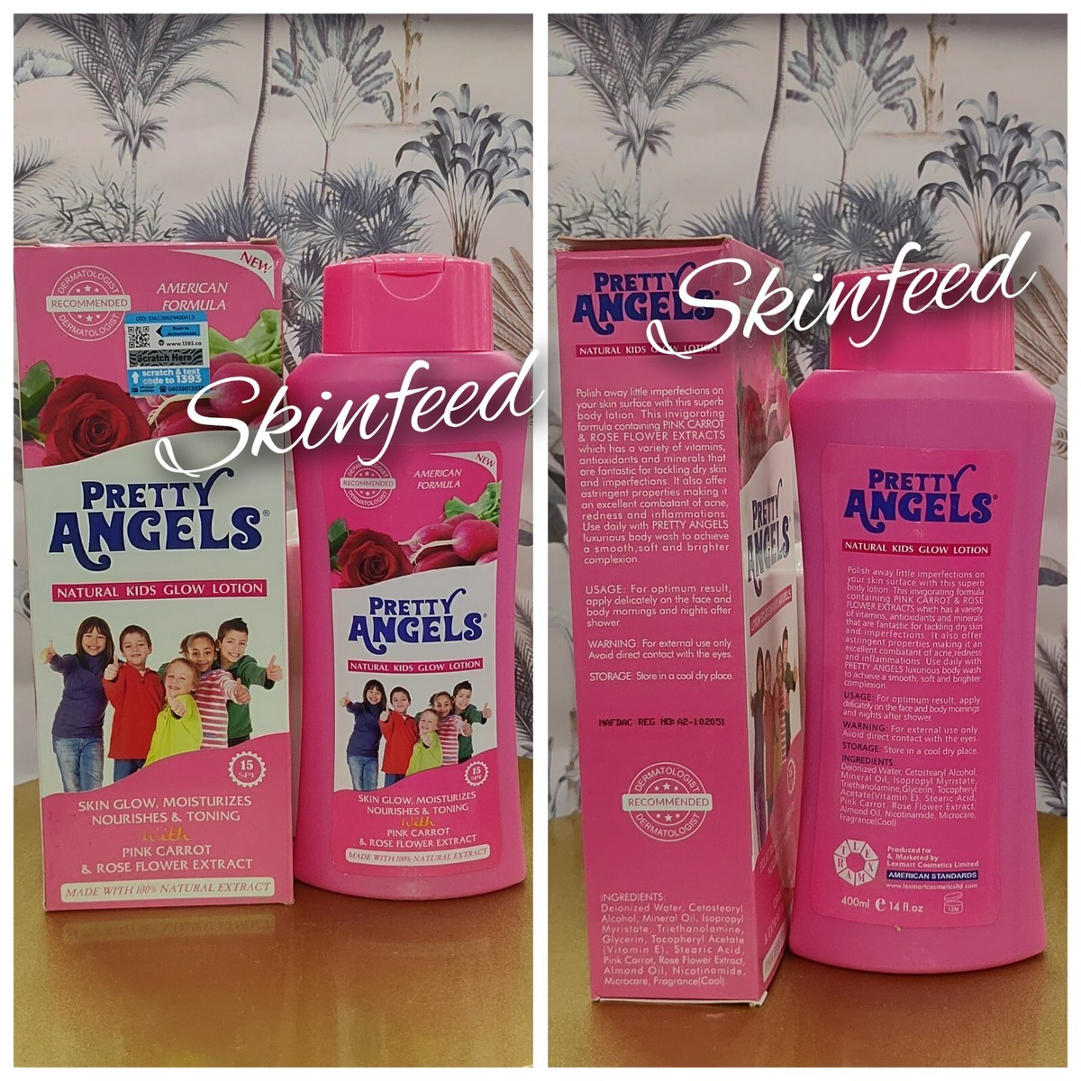 Pretty angel Natural Glow Kids & Teens Lotion