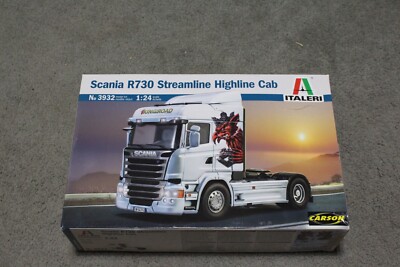 Italeri 553932 1:24 Scania R730 Streamline Highline Cab Plastic Model Kit