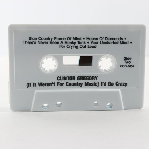If It Weren't for Country Music I'd Go Crazy by Clinton Gregory, Cassette Tape - Picture 5 of 7